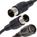 Custom Mini Din cord Male to Male Cable